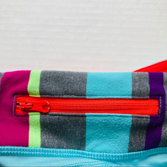 Ivivva Girls Ruched Leggings Size 10 - Picture 3 of 15